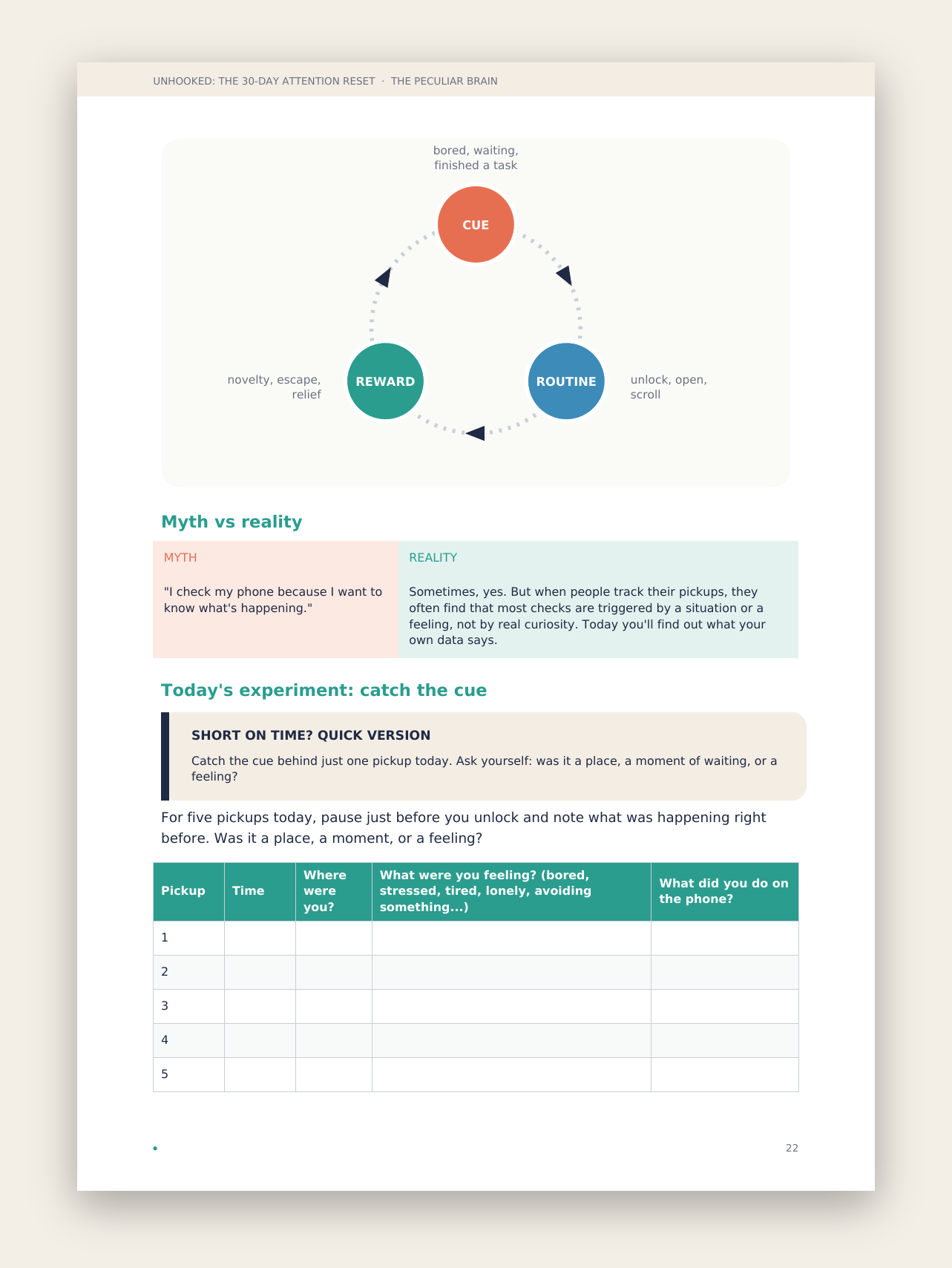 Day 5: the habit loop behind every automatic check